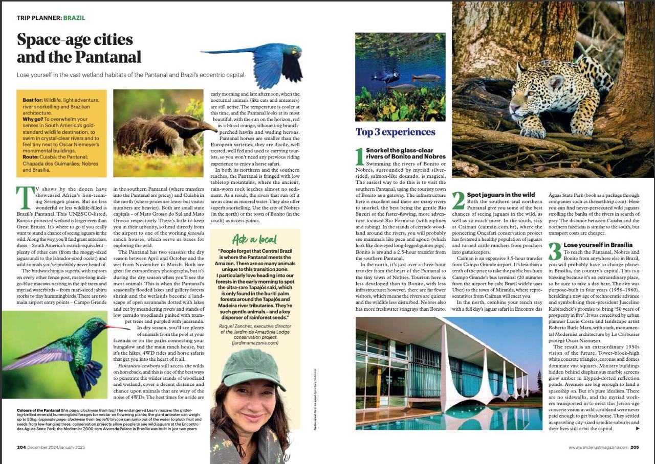 Revista Wanderlust destaca o Jardim da Amazônia - Page 2
