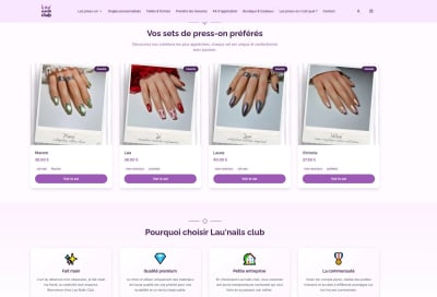 Launails - Page produit