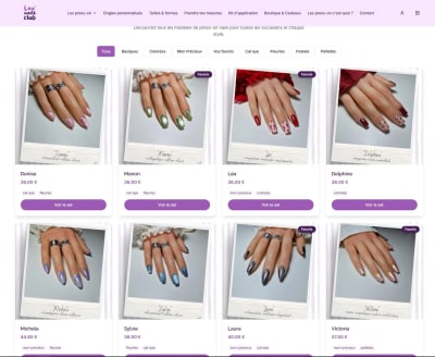 Launails - Page d'accueil