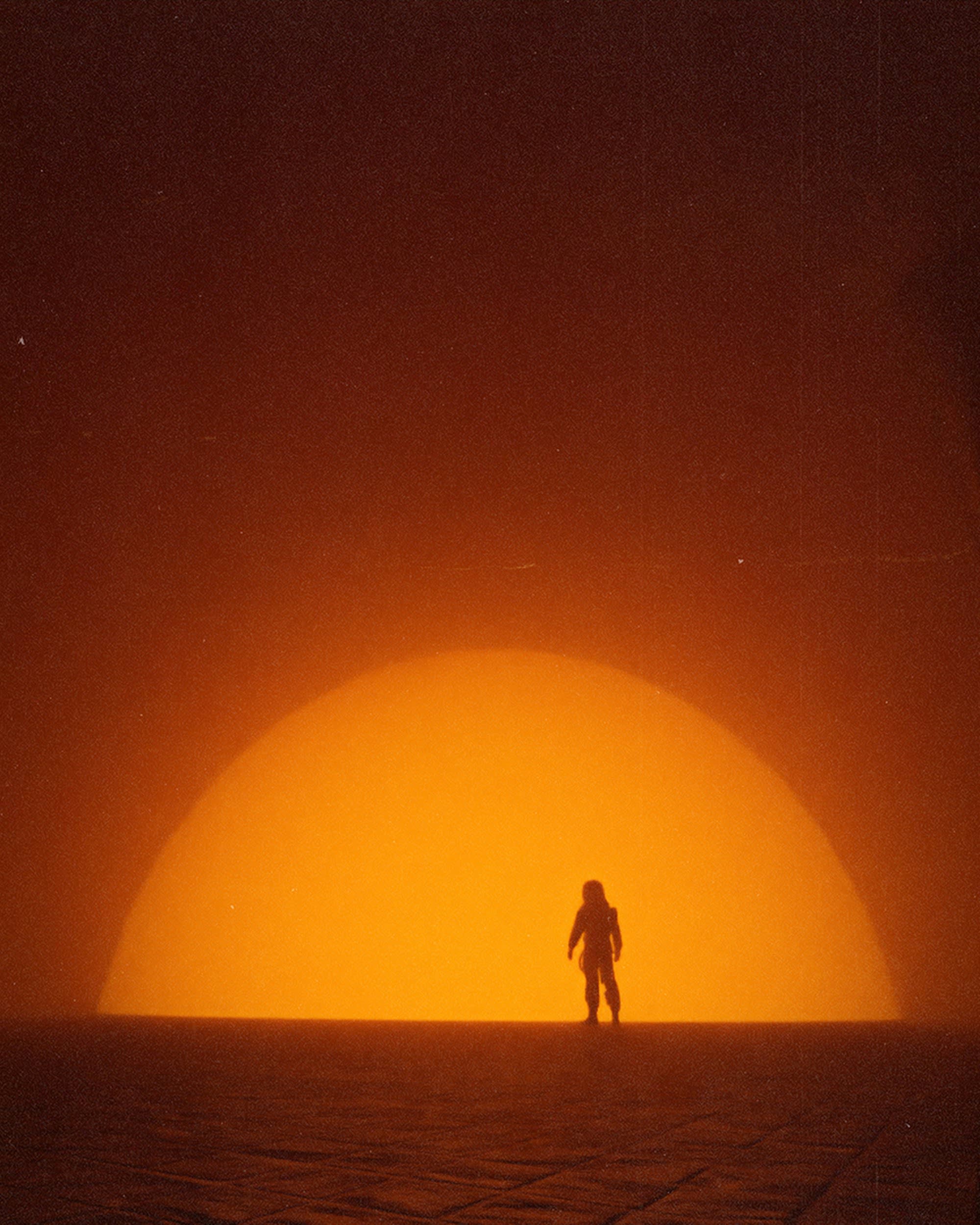 Shark man in mars