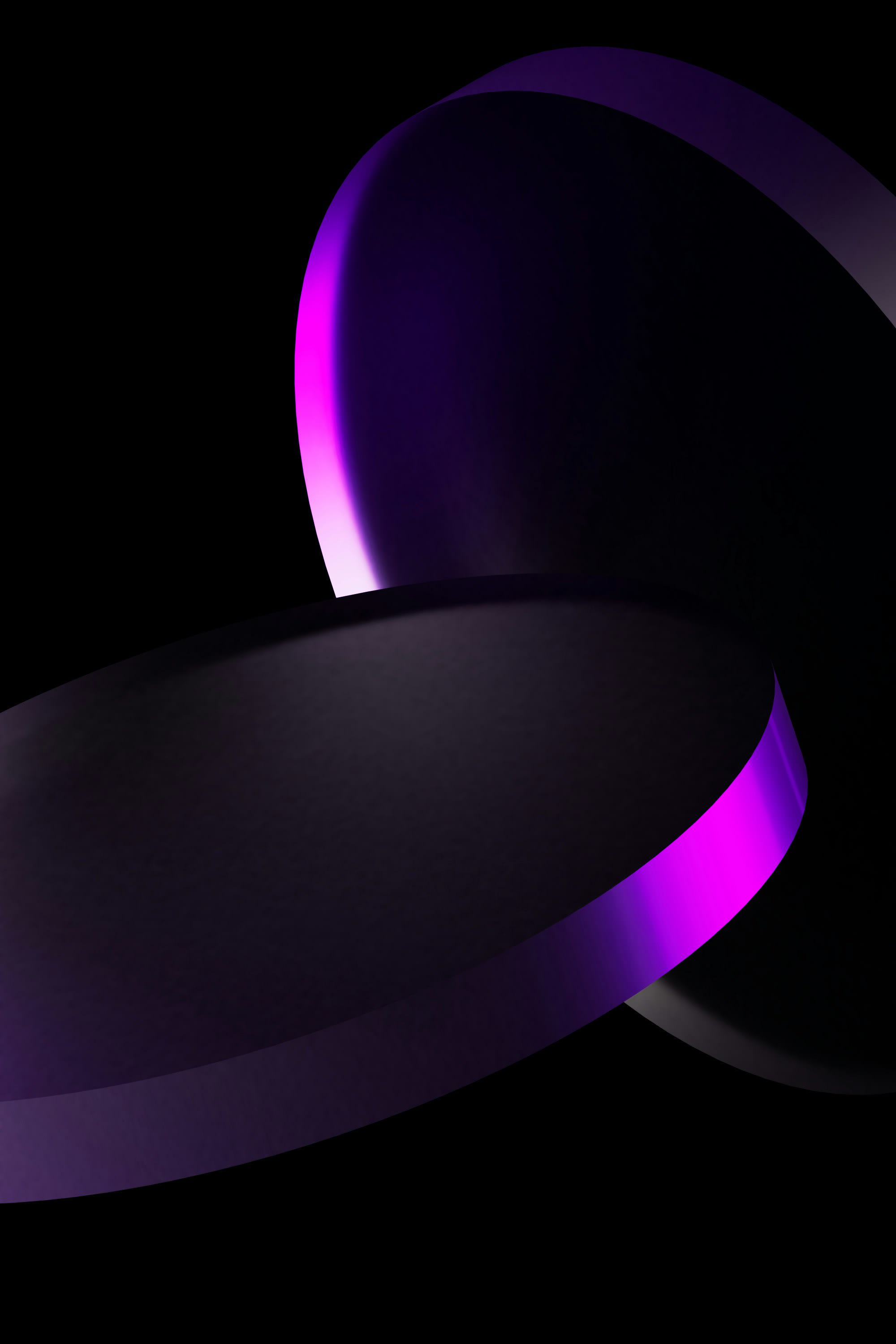 Dark mode minimalist 3D rendering of ...