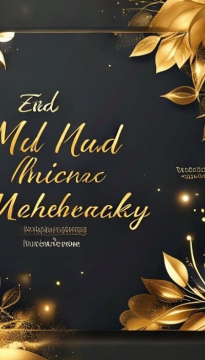 Instagram Poster: Eid Mubarak!