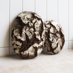 Bio Roggenbrot mit fermentierten Bio Äpfeln - Gross (700g)