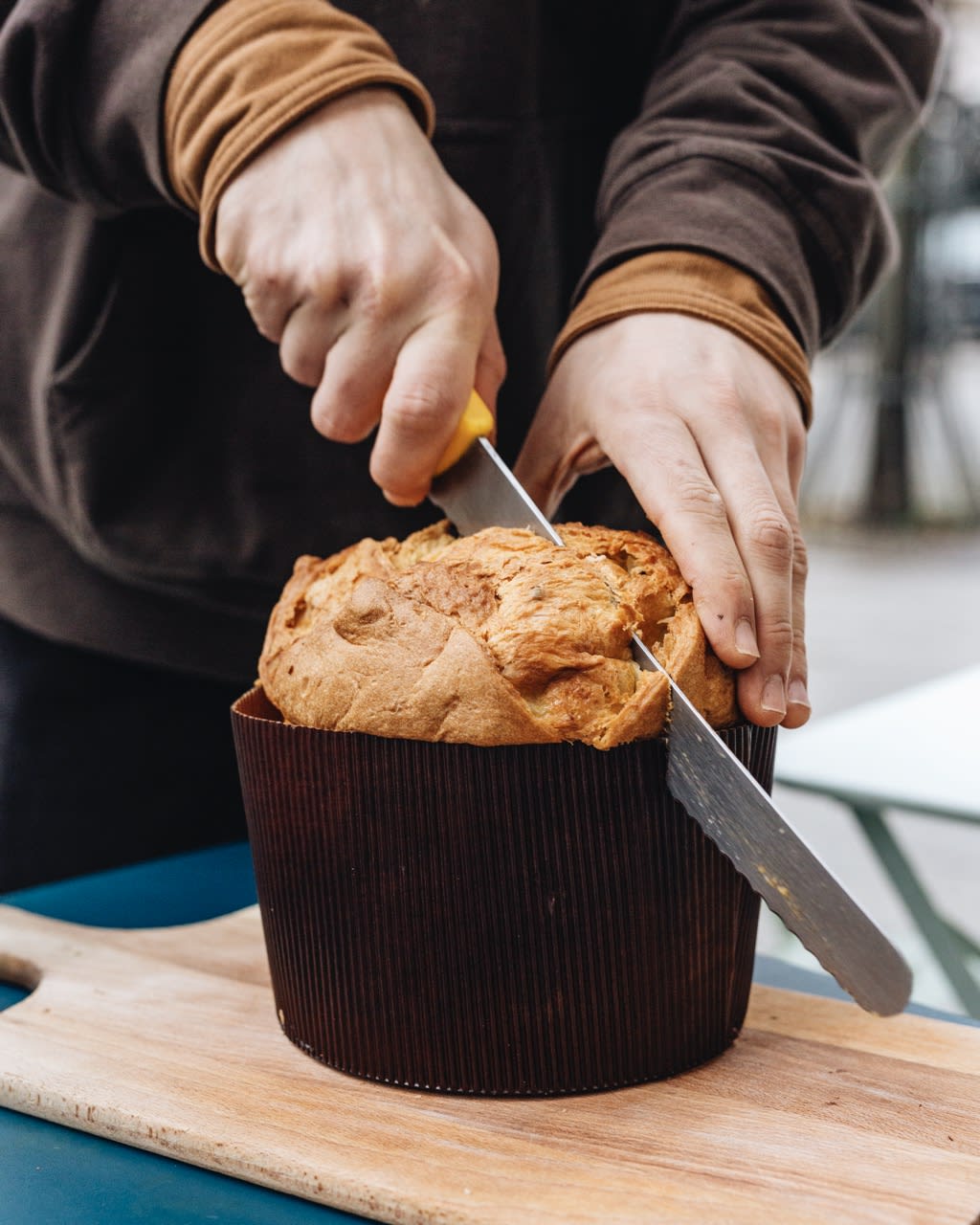 Panettone Kaffee Schokolade