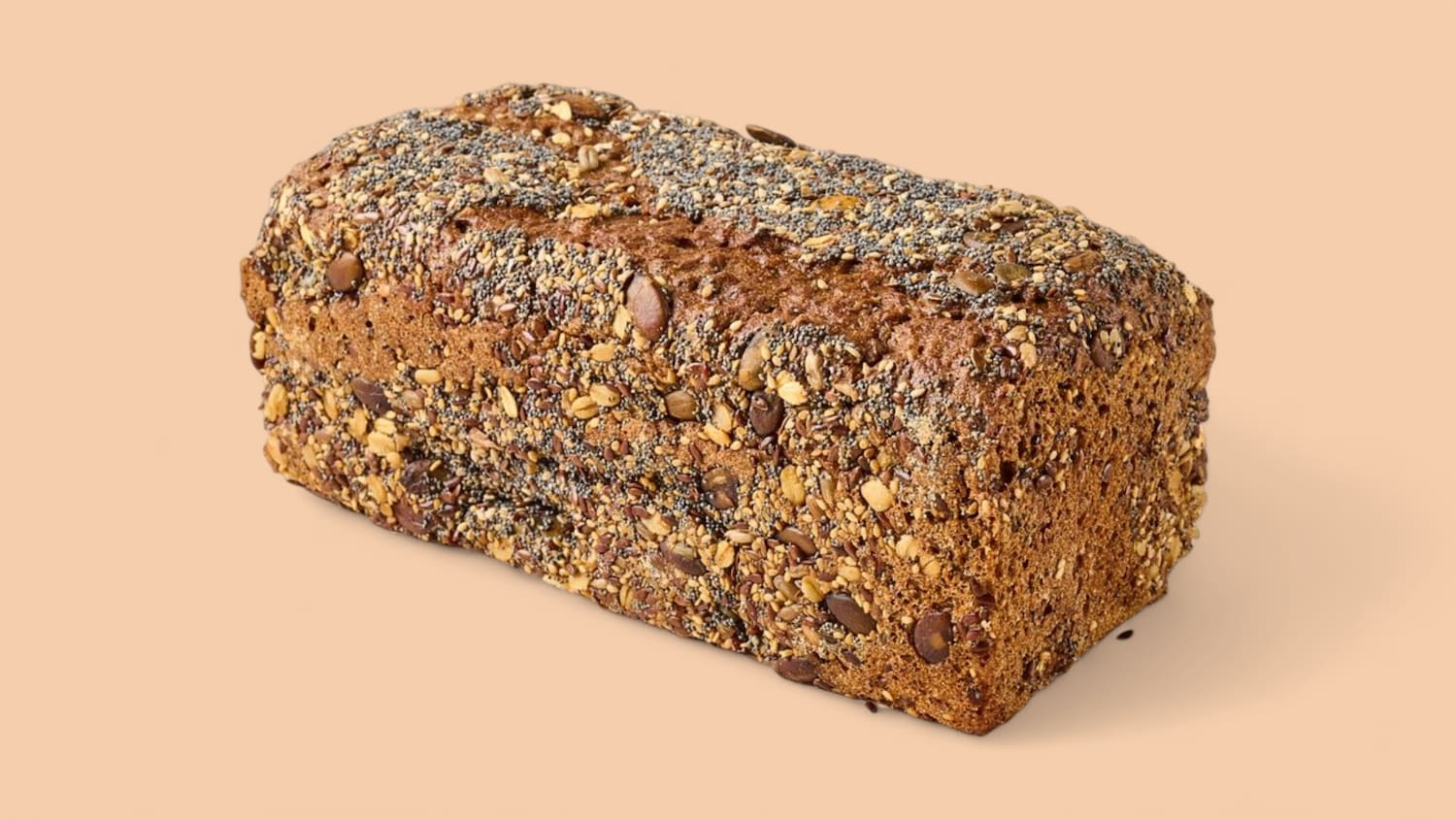 Roggenschrotbrot mit Körnern