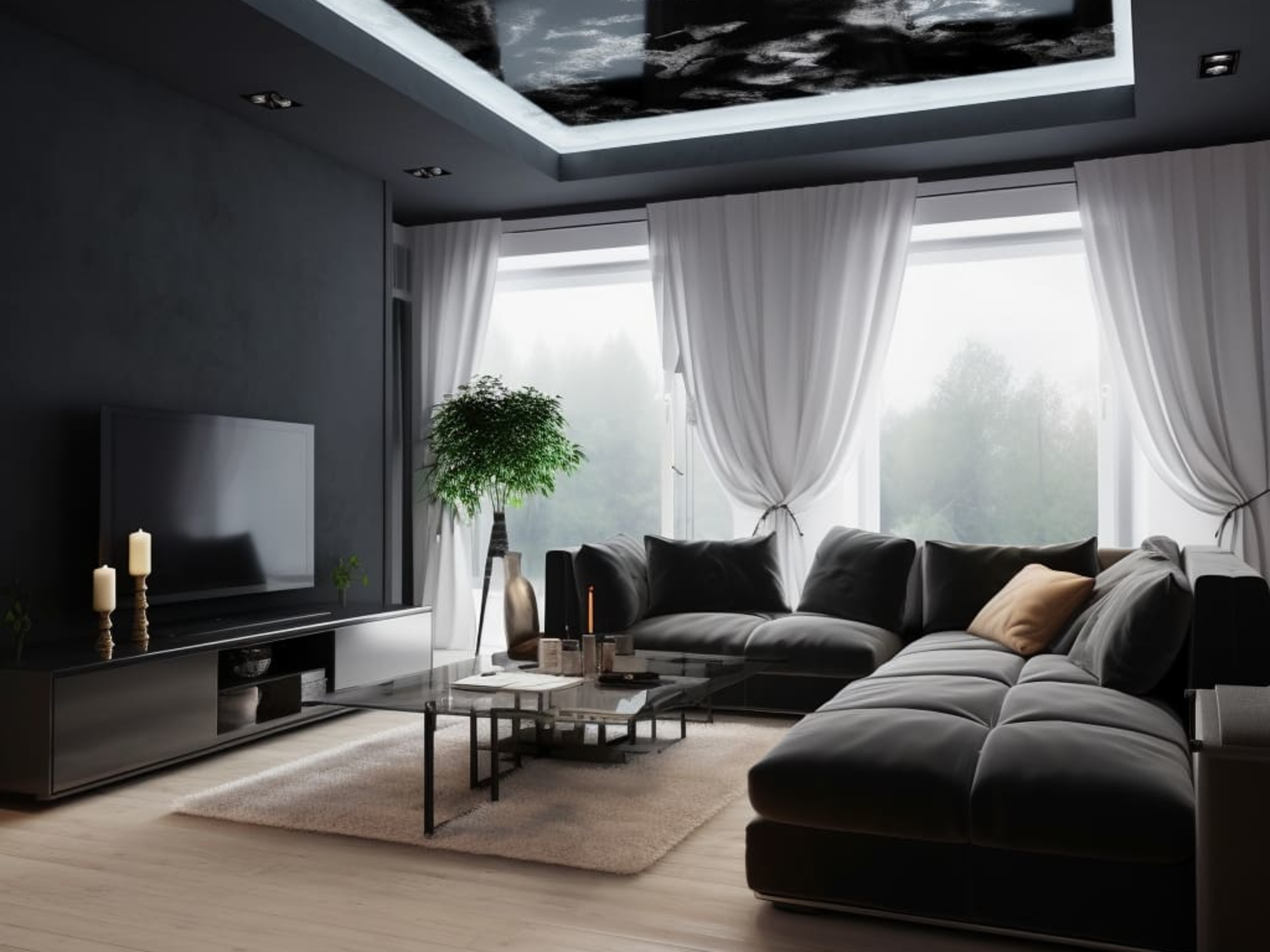 Moderne dunkle Motive