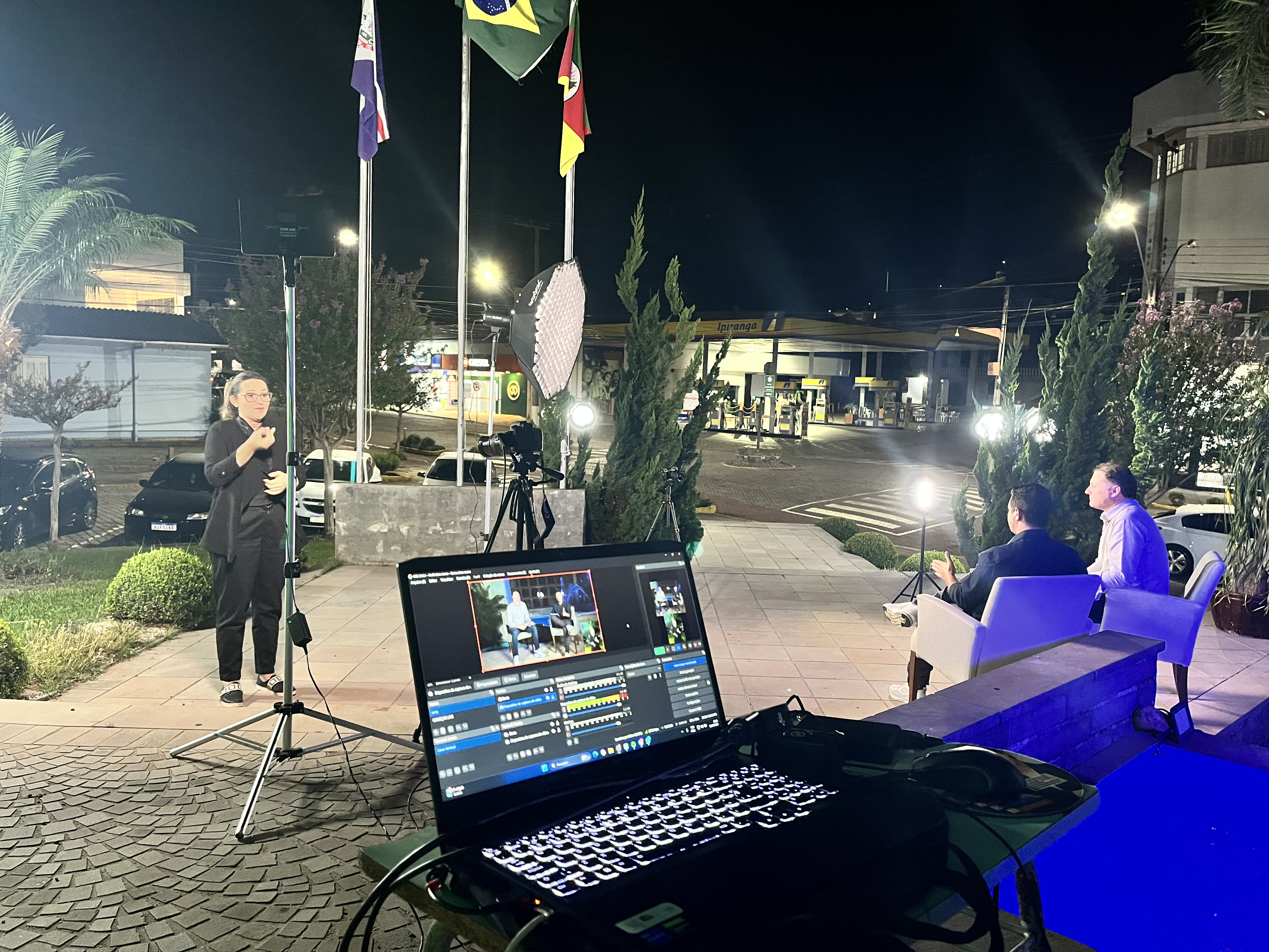 Transmissão ao vivo
