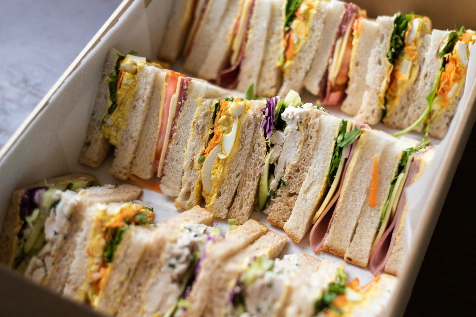 Buffet spread