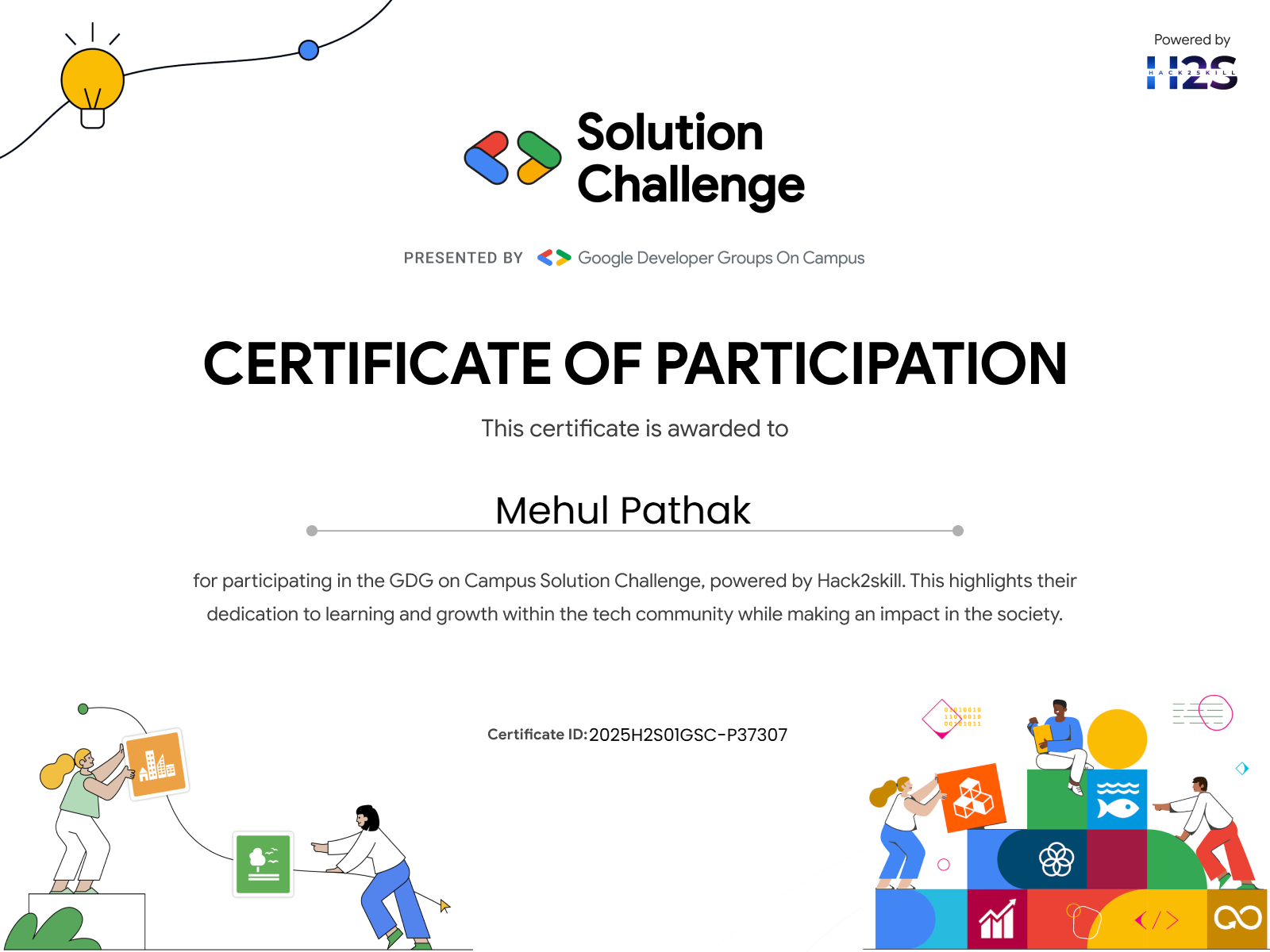 GDC On Campus Solution Challenge