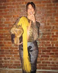 Dua Lipa's Ferragamo Sheer Animal Print Outfit: Bodysuit & Skirt Set