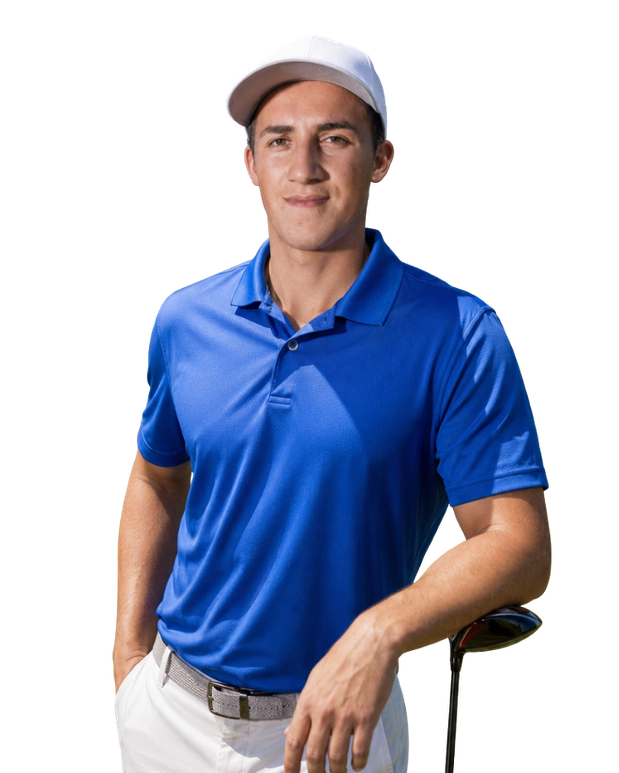 Mike Lascari golf portrait