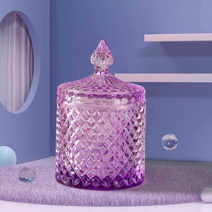 Crystal Cut Jar