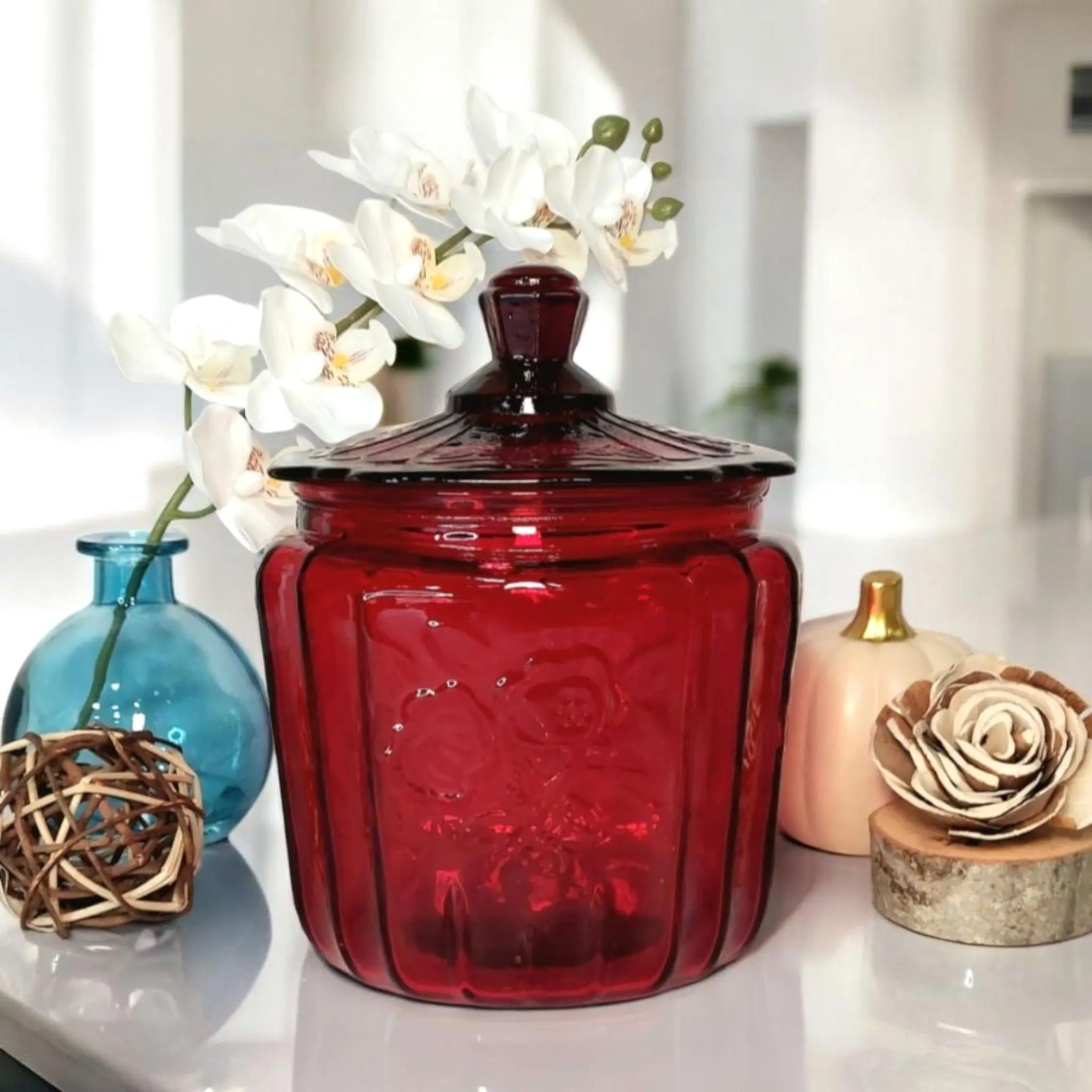 Ruby Red Jar