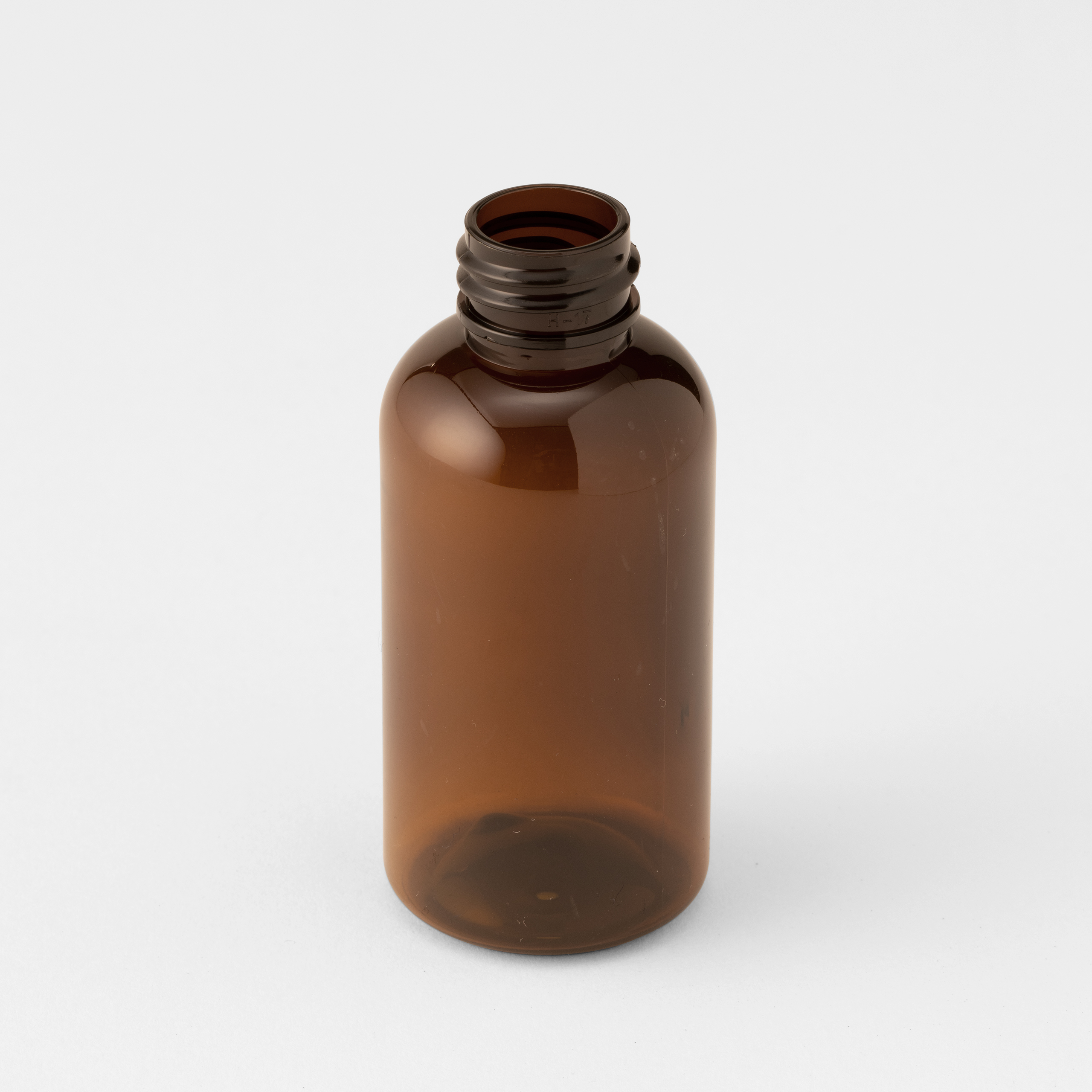 Amber Round Bottle