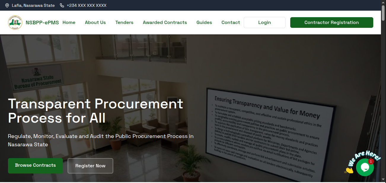 Nasarawa State Bureau of Public Procurement