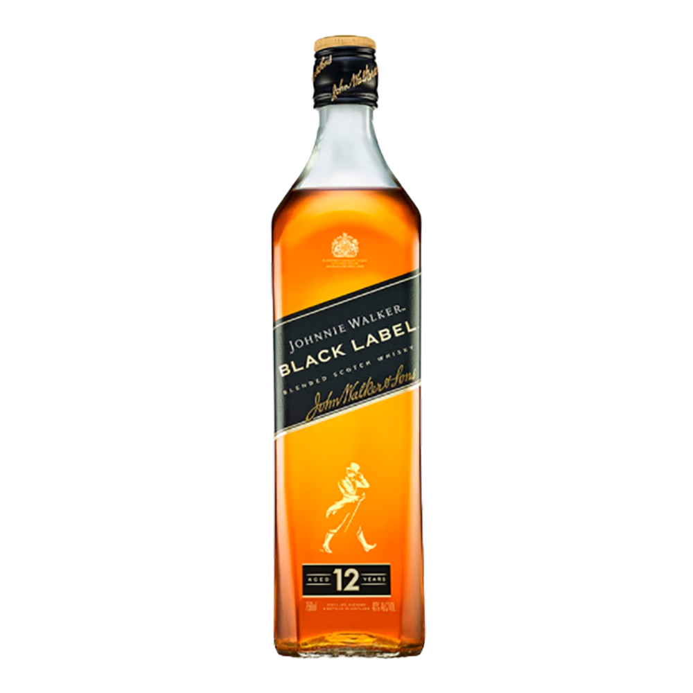 JOHNNIE WALKER BLACK LABEL 750 ML 