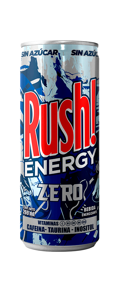 RUSH ENERGY 269 ML ZERO 
