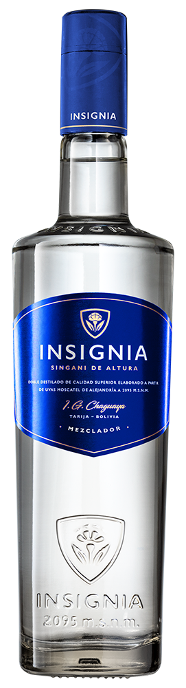 SINGANI INSIGNIA ETIQUETA AZUL 750cc.