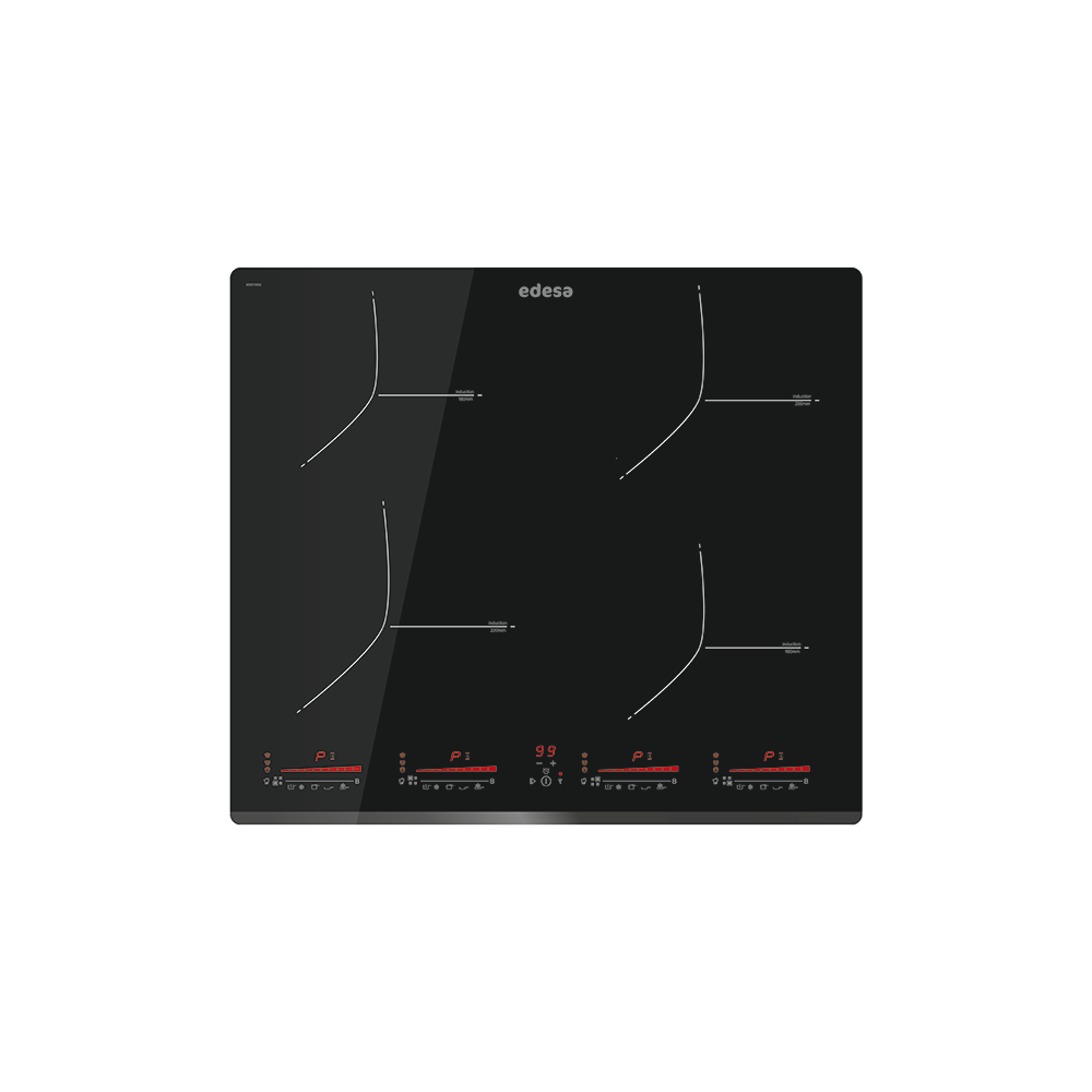 ENCIMERA VITROCERAMICA EDESA EIM-6422 B