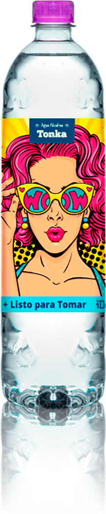 AGUA ALCALINA (TONKA) CHICA 1 LT