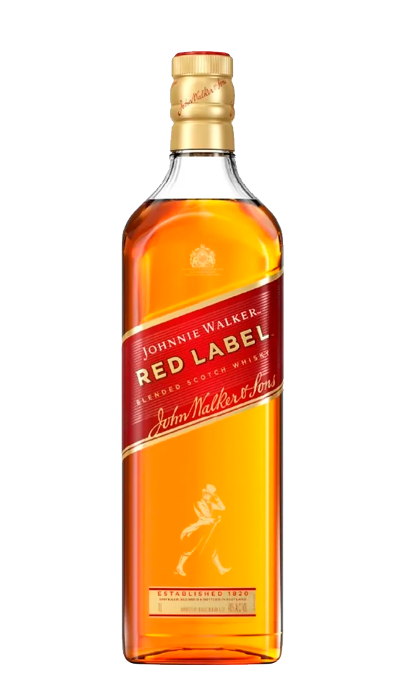 JOHNNIE WALKER RED LABEL 1 LITRO 