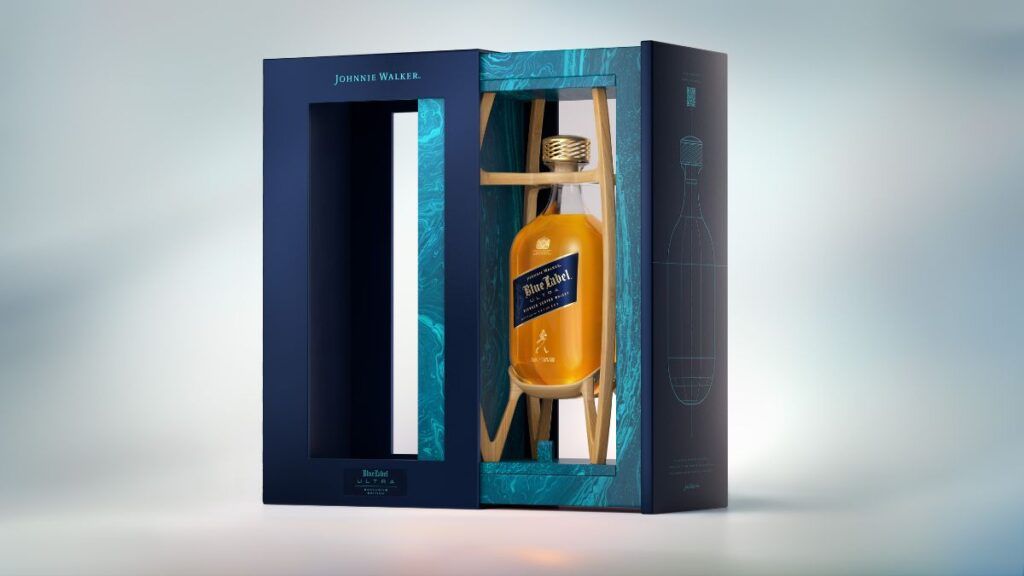 Johnnie Walker redefine el lujo sostenible con su nueva edición Blue Label Ultra