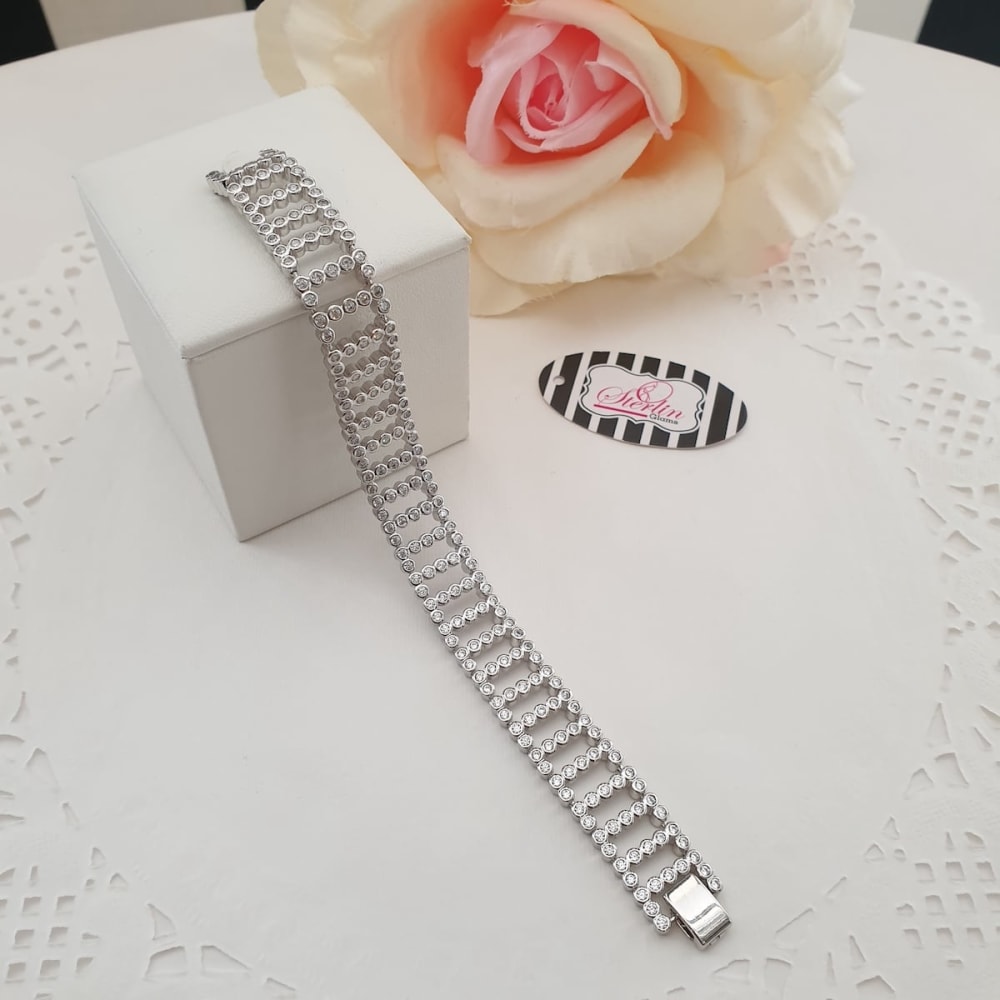 Silver Rail Bracelet
