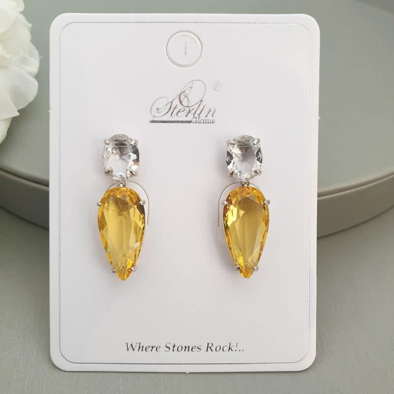Stone Point Earring