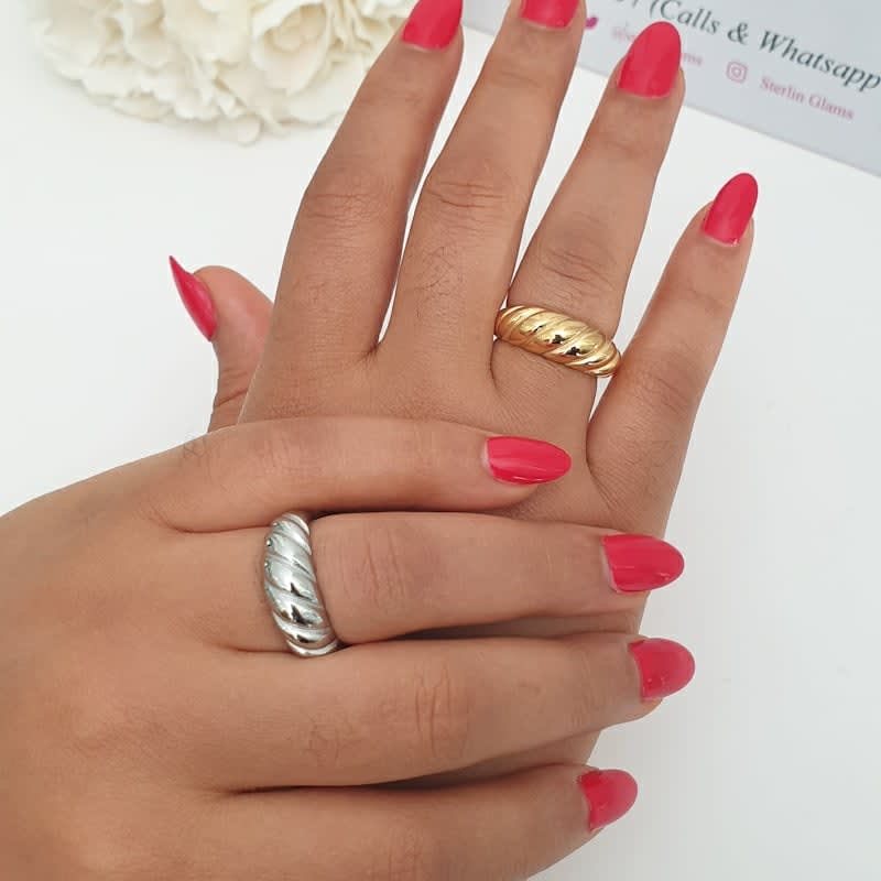 Ribbed Edge Ring