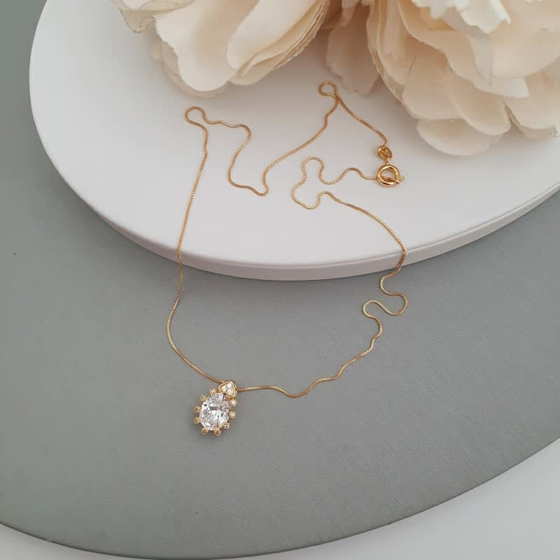 Gold Cute Necklace