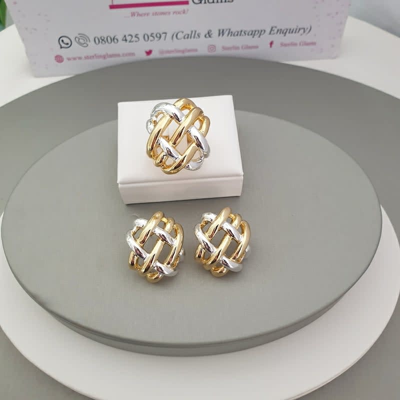 Fiske Earring & Ring Set