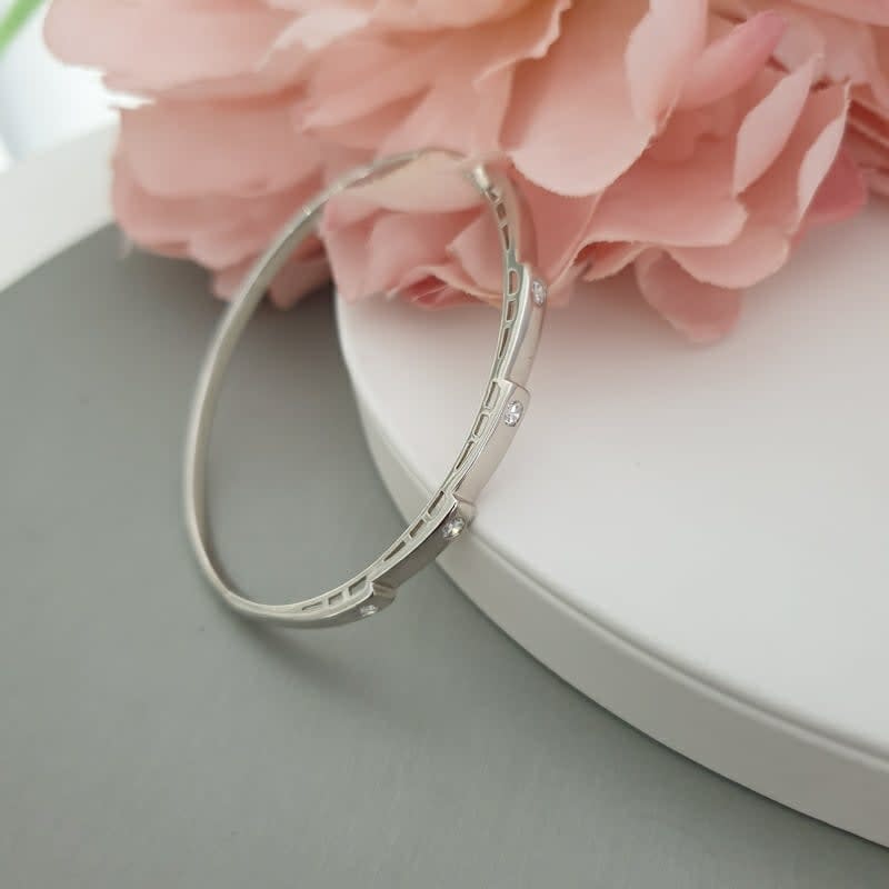 Crystal Wave Bangle