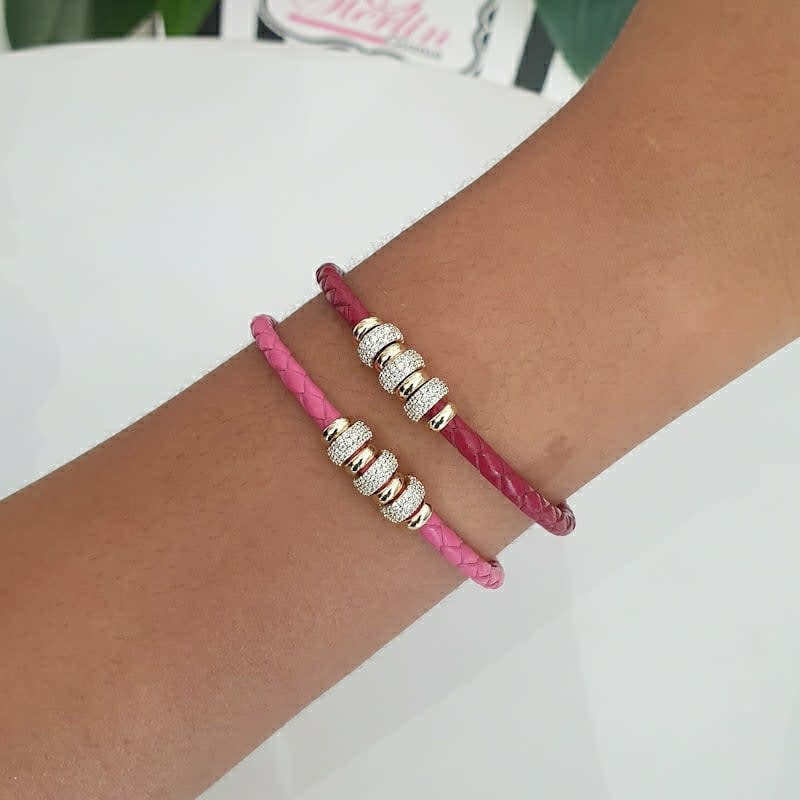 Gold Berry Bangle