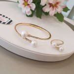 Bright Pearl Cuff view 5