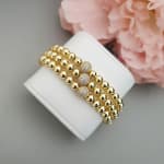 Elasticated Mini Ball Bracelet view 7