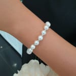 Elasticated Pearl Bracelet view 3