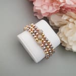 Elasticated Mini Ball Bracelet view 4