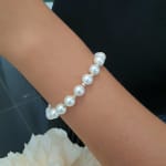 Elasticated Pearl Bracelet view 2