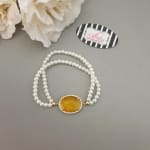 Oval Elasticated Bracelet view 5