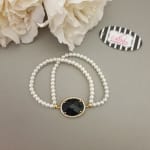Oval Elasticated Bracelet view 2