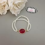 Oval Elasticated Bracelet view 3