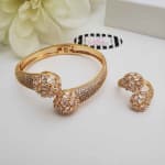 Prong Tip Bangle and Ring Set view 5