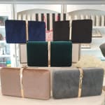 Lux Velvet Clutch view 1
