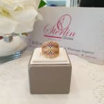 Multi Stone Gold Ring view 2