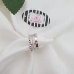 Triple Curve Stone Ring view 3
