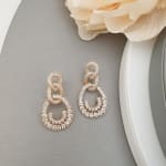 Chain Loop Earrings view 2