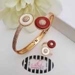 Round Bangle n Ring Set view 7