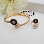 Round Bangle n Ring Set view 6