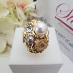 Victorian Pearl Ring view 1