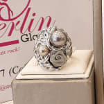 Victorian Pearl Ring view 2
